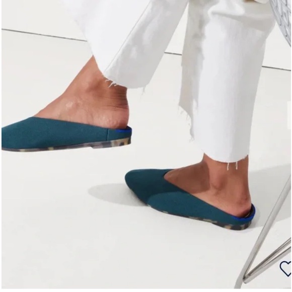 New in box! Rothy’s The Almond Demi in Deep Emerald Size 9.5 - Picture 4 of 11